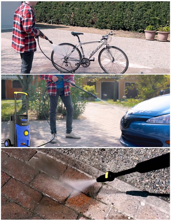 Myjka ciśnieniowa samozasysająca MICHELIN 1600W ALUMINIOWA POMPA 190 ewBAR