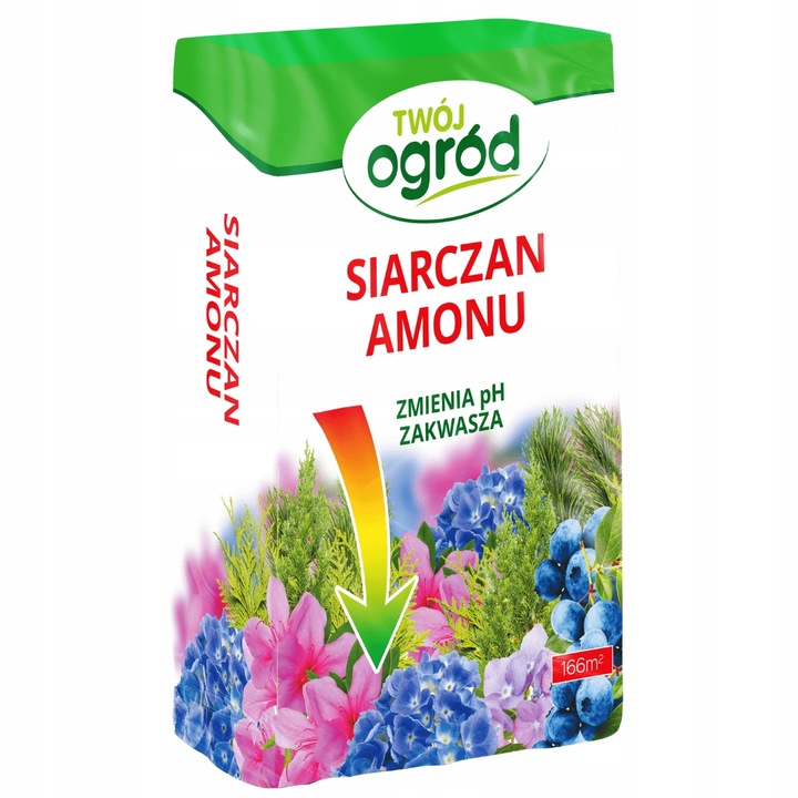 SIARCZAN AMONU 5kg NAWÓZ JESIENNY DO IGLAKÓW TUI WRZOSÓW WRZOŚCÓW