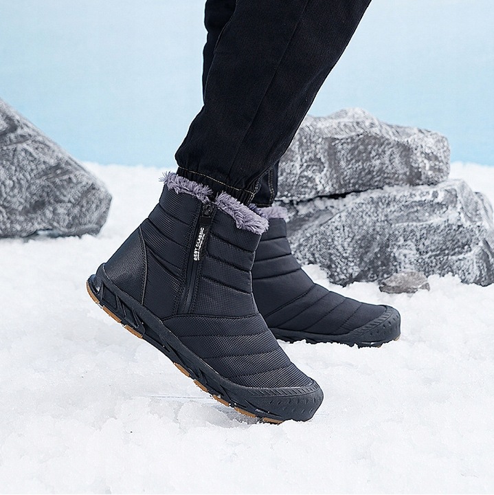 ŚNIEGOWCE MĘSKIE ZIMOWE MODA WODOODPORNE OCIEPLANE ŚNIEGOWCE BUTY R.43