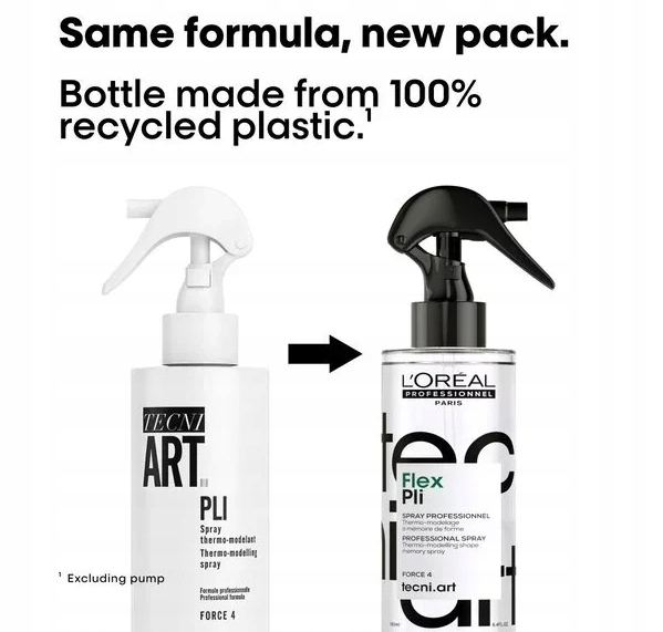 Loreal Tecni.Art Flex PLI 4 Spray mocny termomodelujący włosy 190ml