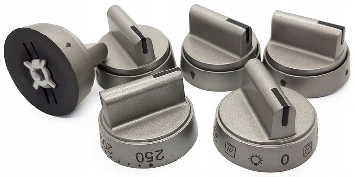 KURKI POKRĘTŁA DO KUCHENKI AMICA 6 SZT. ORYGINALNE