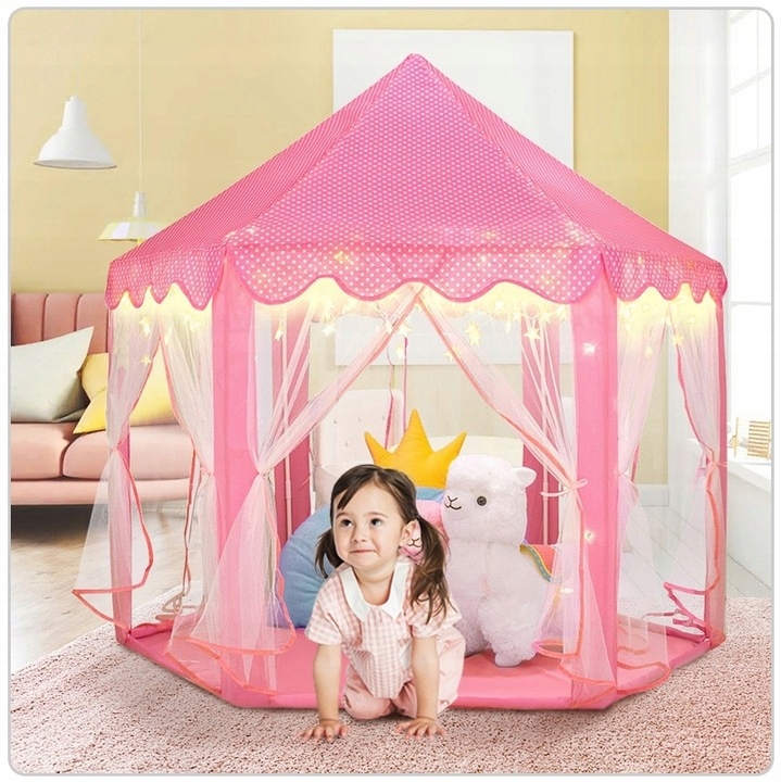 NAMIOT DOMEK DLA DZIECI KSIĘŻNICZKI PAŁAC ZAMEK DO OGRODU DOMU