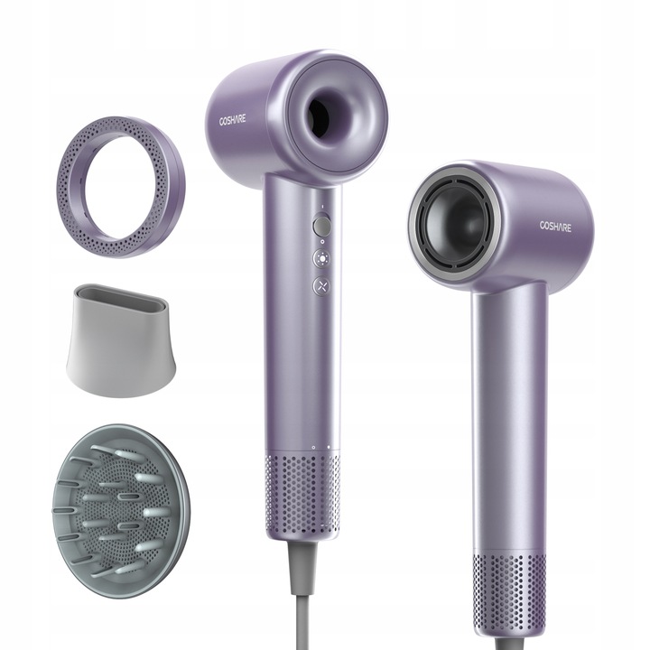 Mocna Suszarka do Włosów COSHARE EssenceRing SuperFlow1 PRO Jonizacja