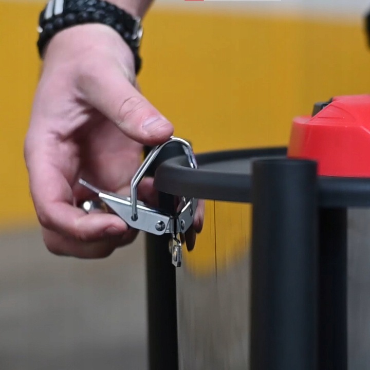 ODKURZACZ PRZEMYSŁOWY LEHMANN HADDO POPIOŁU KOMINKA GRUZU TURBO 2000W