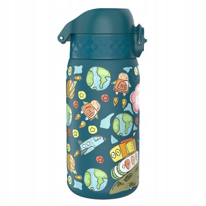 Stalowy bidon na wodę butelka na napoje Kosmonauta Kosmos Planety ION8 0,4l