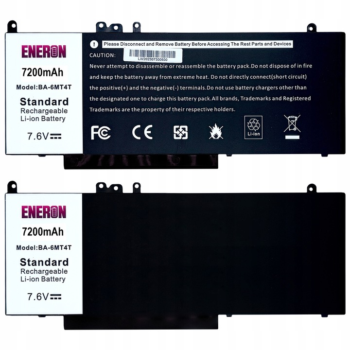 Bateria do DELL E5270 E5470 E5570 6MT4T