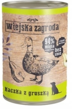 WIEJSKA ZAGRODA KARMA MOKRA MIX SMAKÓW 6x400G