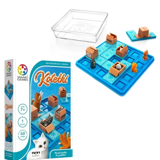 SMART GAMES KOTEŁKI (PL) GRA LOGICZNA DLA 1 GRACZA - IUVI GAMES