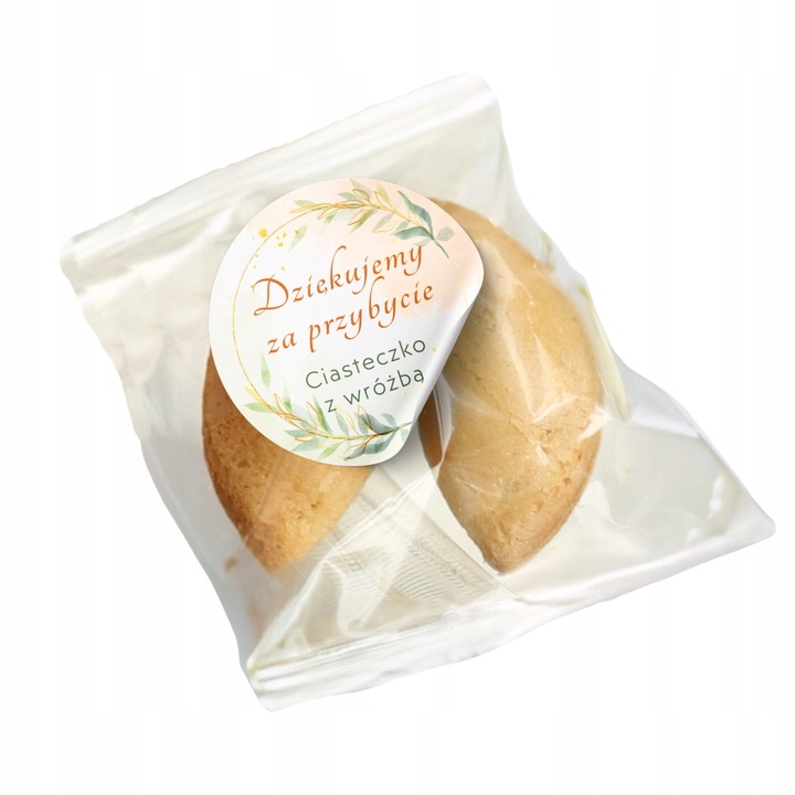 Ciasteczka z Wróżbą Podziękowanie dla gości Dziękujemy za Przybycie 50 szt