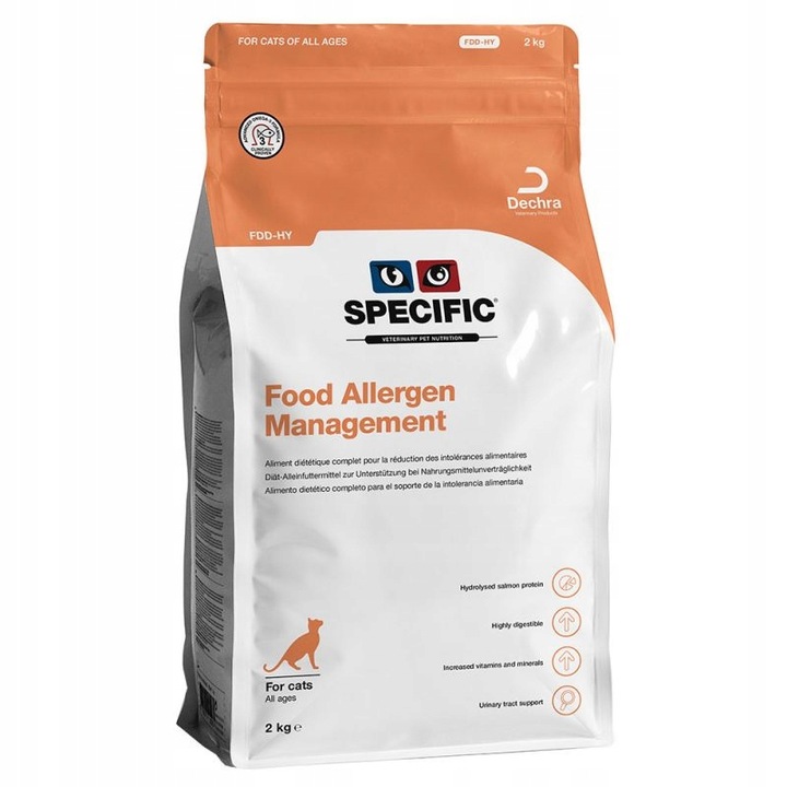 Karma dla kota z alergią Food Allergen Management FDD-HY SPECIFIC 2kg