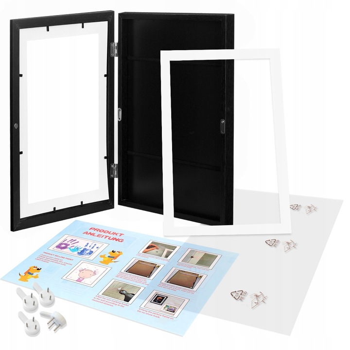 Ramka Artystyczna Na Obrazki I Zdjęcia Dla Dzieci Otwierana A4 33x24cm