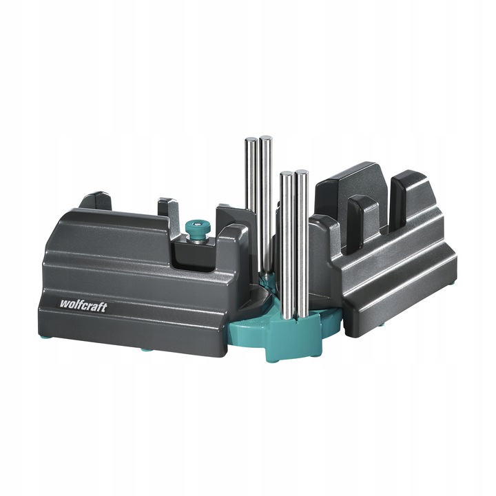 WOLFCRAFT Regulowany przymiar skrzynka uciosowa do listew 100mm 2w1