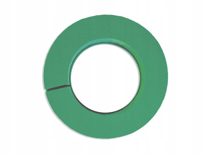 RING KOŁO OBRĘCZ GĄBKA FLORYSTYCZNA MOKRA do KWIATÓW ŻYWYCH Średnica