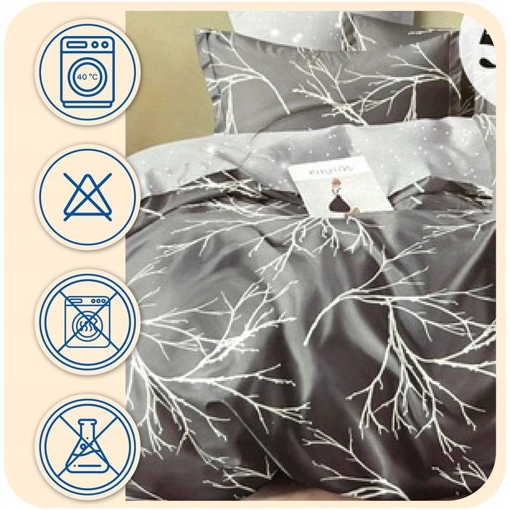 Pościel 160x200 + 2 Poszewki Komplet Pościeli Miła Delikatna DUŻO WZORÓW