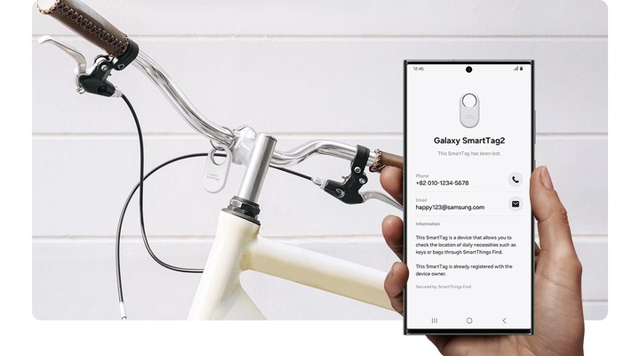 Lokalizator Samsung Galaxy SmartTag2 Bluetooth EI-T5600BBEGEU Funkcja