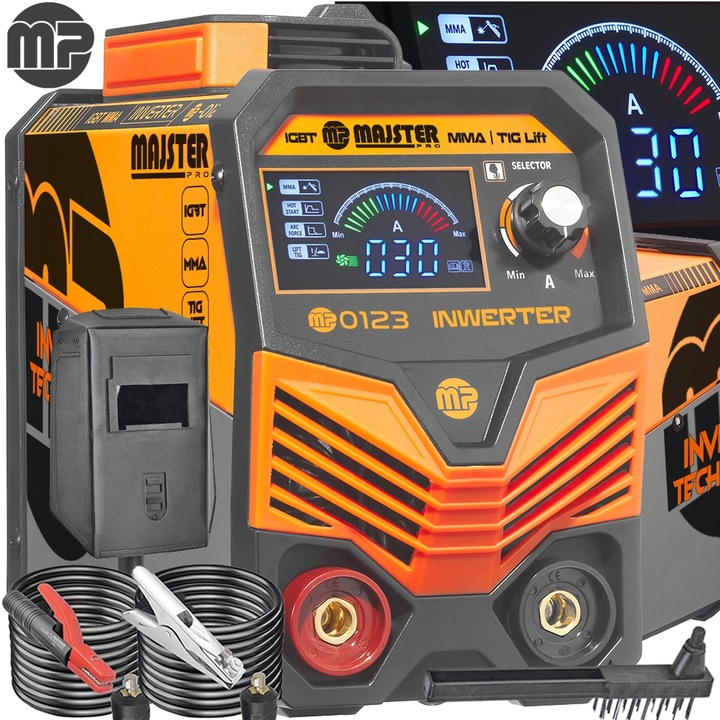 SPAWARKA inwerterowa inwertorowa MMA TIG IGBT na elektrode Majster