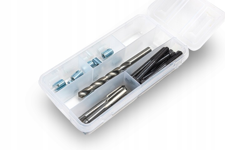 Zestaw do naprawy gwintu M6 TULEJKA zerwany gwint śruby wtryskiwacza