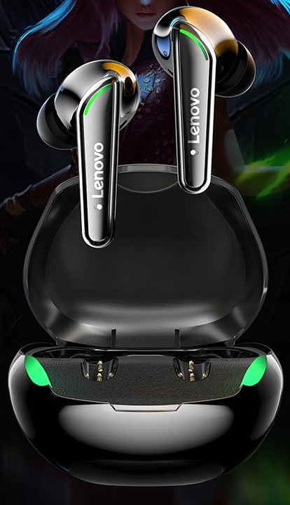 ORYGINALNE SŁUCHAWKI LENOVO XT92 BEZPRZEWODOWE GAMINGOWE BLUETOOTH 5.1