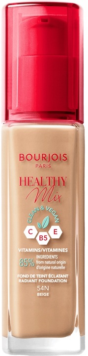 Bourjois Healthy Mix Clean&Vegan Podkład do twarzy - 54N BEIGE 30ml