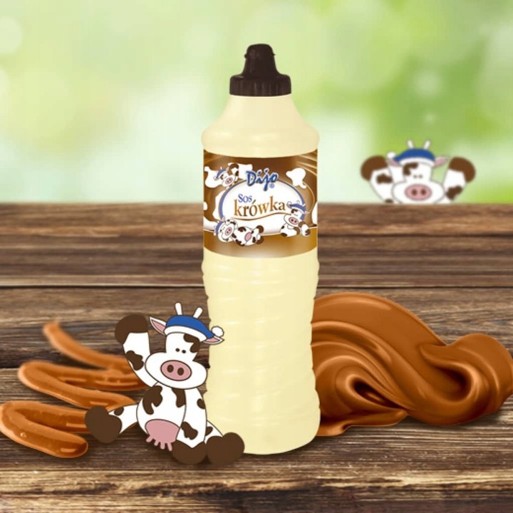 Sos Deserowy polewa do lodów Topping Dijo Krówka 1kg