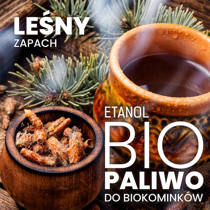 CBR BIOETANOL BIOKOMINEK ZAPACH LEŚNY etanol paliwo 5L