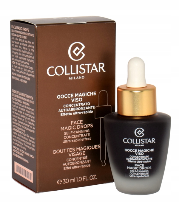 Collistar Magic Face Drops ultra rapid samoopalacz w kroplach do