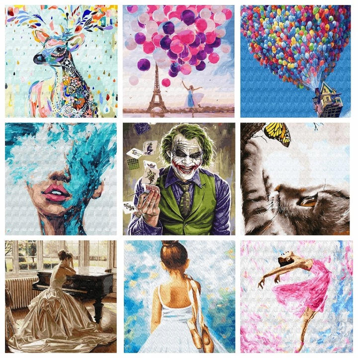 Obraz do MALOWANIA PO NUMERACH 40x50 Twoje-Hobby