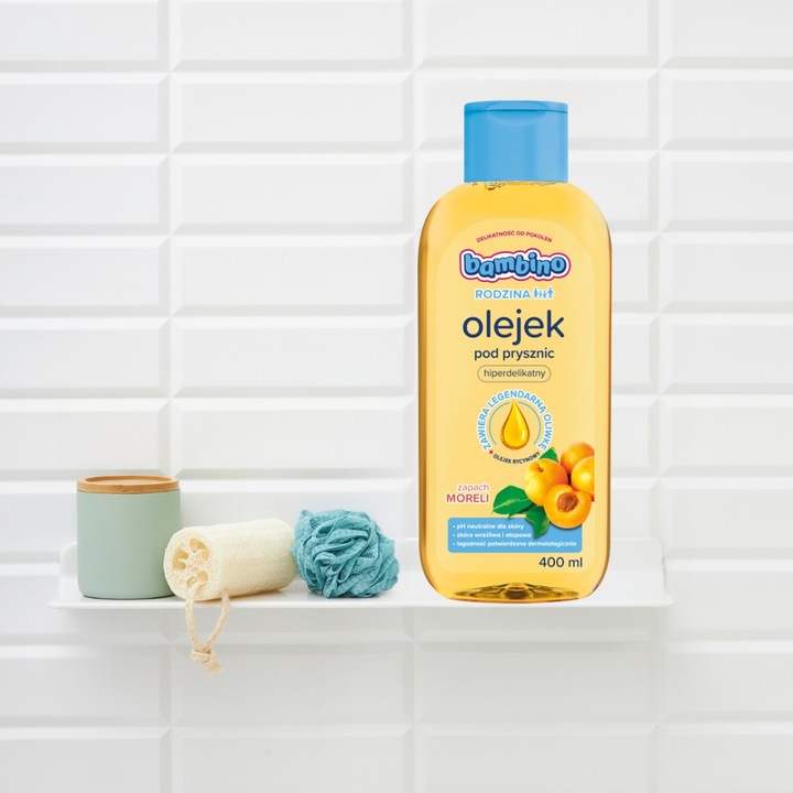 BAMBINO Rodzina Olejek do kąpieli Morela 400 ml