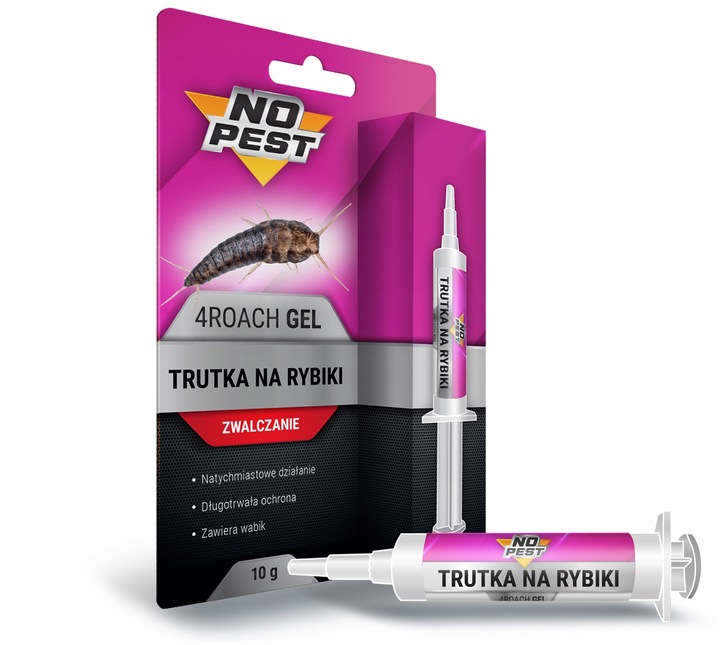 PREPARAT ŚRODEK SPRAY TRUTKA ŻEL NA RYBIKI CUKROWE SREBRZYKI ZESTAW 2W1