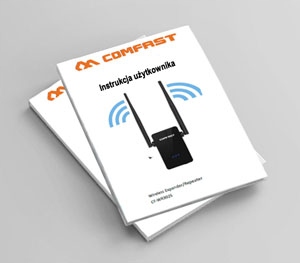 MOCNY Wzmacniacz Repeater sieci WiFi - Dwie anteny, dwa procesory Realtek