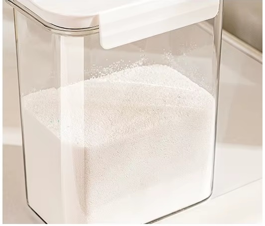 POJEMNIK ORGANIZER DOZOWNIK Z MIARKĄ NA PROSZEK PŁYN DO PRANIA