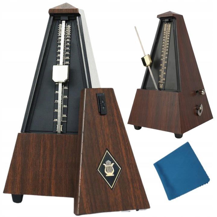 DNA MET1 METRONOM MECHANICZNY Z DZWONKIEM DO PIANINA GITARY SKRZYPIEC