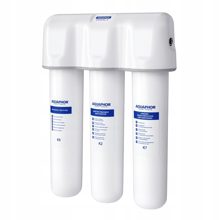 Filtr pod zlew Aquaphor Kryształ A z nową wylewką + wskaźnik gratis