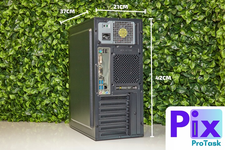 Pix ProTask Komputer Ryzen 7 32GB DDR4 1TB NVMe Windows 11 Wydajny Mocny