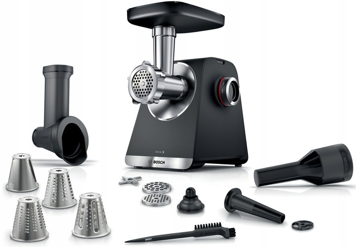 Maszynka do mięsa Bosch Serie 6 MFWS640B 2100W Bieg wsteczny