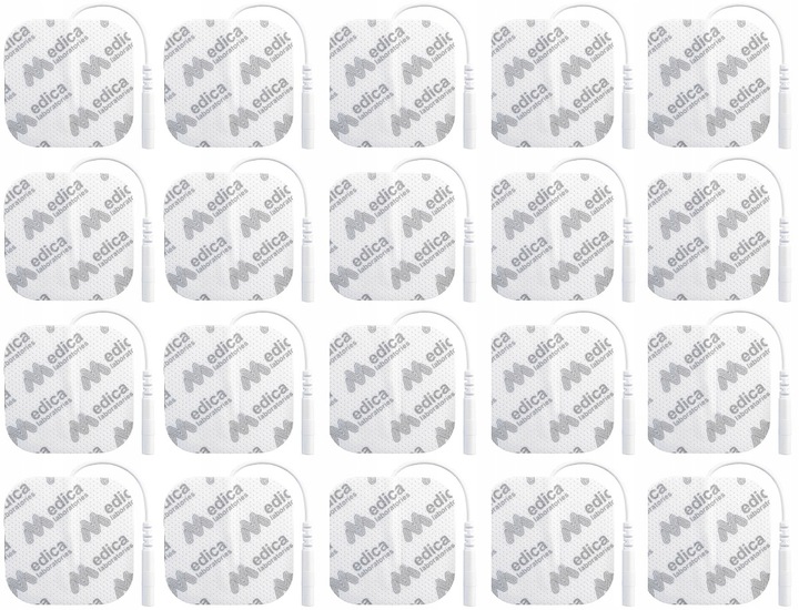 20x ELEKTRODY ŻELOWE DO ELEKTROSTYMULATORA TENS/EMS