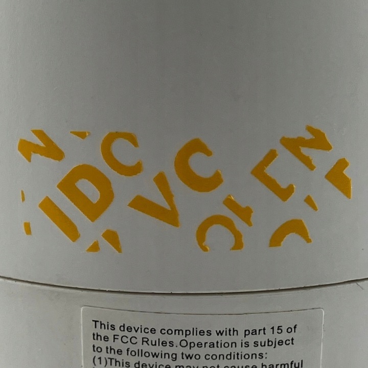 Plomba void żółta semi transfer 20*10 mm 500 szt