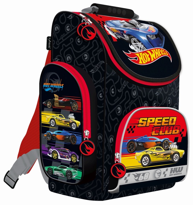 Tornister szkolny Hot Wheels Majewski