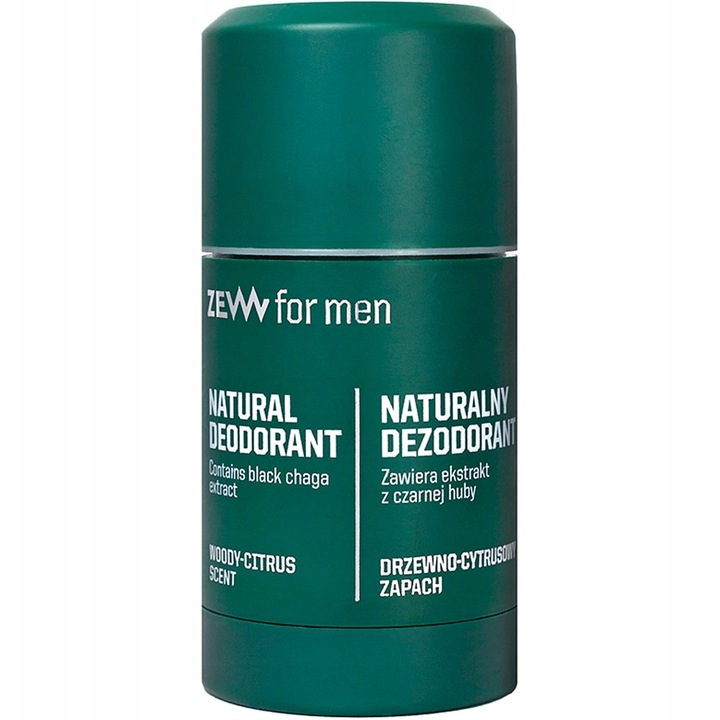 Naturalny Dezodorant w Sztyfcie ZEW for men MĘSKI 80g