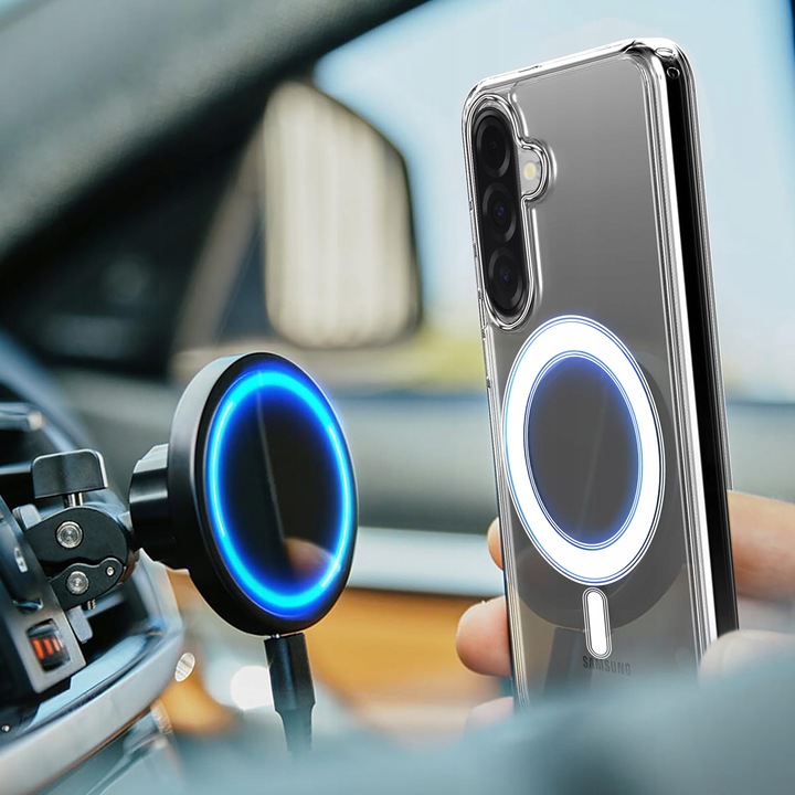 Etui do Samsung A56 5G | Wzmacniane CLEAR CASE Przezroczyste | + Szkło