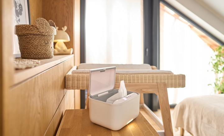 Podgrzewacz do chusteczek nawilżanych 3 poziomy pracy Lionelo BabyBliss