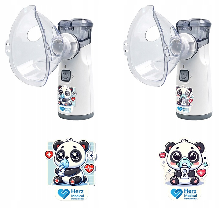 INHALATOR NEBULIZATOR Dla Dzieci i DOROSŁYCH -PRZENOŚNY na Akumulator Cichy