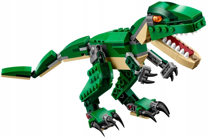 LEGO CREATOR 31058 Dinozaury Model Tyranozaur T-REX 3w1 + TORBA PREZENTOWA