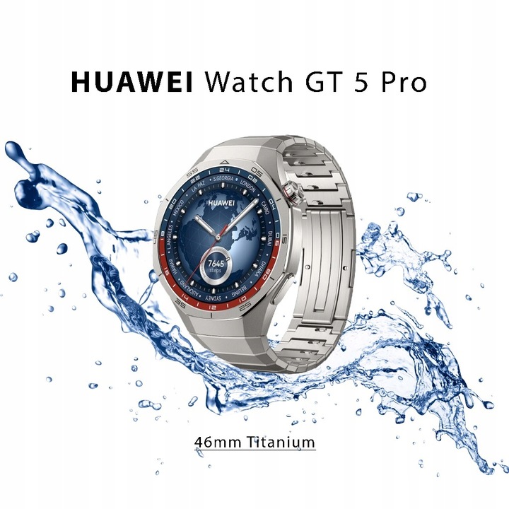 Huawei Watch GT 5 Pro Elite 46mm Amoled NFC GPS IP69K Titanium (PL)