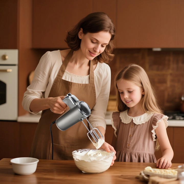 Mikser Ręczny Kuchenny AIGOSTAR Adela 5 Prędkości 400W