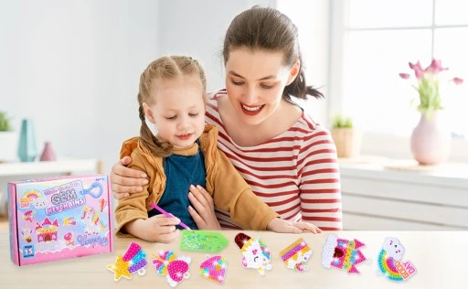 Haft Diamentowy Mozaika 3D Zawieszki dla dzieci