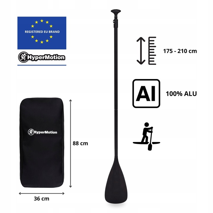 POMPOWANA DESKA SUP - STAND UP PADDLE - 320CM Z WIOSŁEM i SIEDZISKIEM