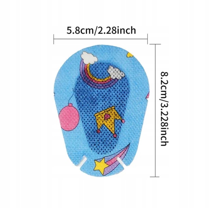 90x Plastry na oko Osłonka Obturator na Oko PAD EYE Happy Fun Pack REGULAR