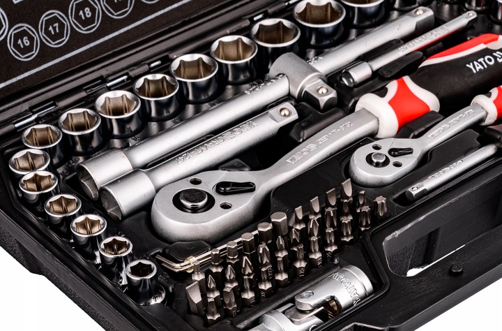 ZESTAW KLUCZY NASADOWYCH KLUCZE NASADOWE BITY TORX