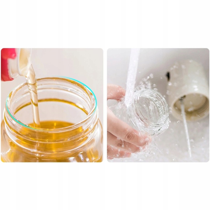 SPRYSKIWACZ DO OLIWY OLEJU SZKLANY DOZOWNIK SPRAY ATOMIZER WYGODNY 550ML